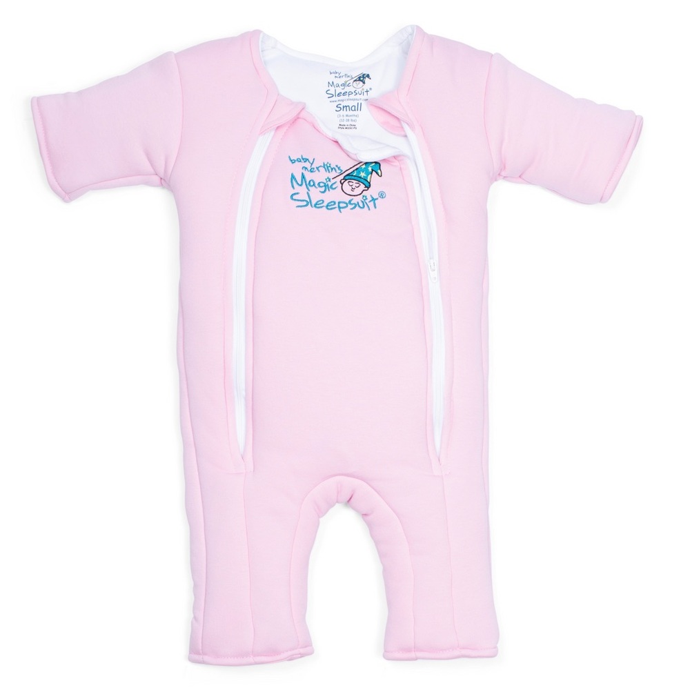 Baby magic Merlin Sleepsuit Pink Sleep Sack - large